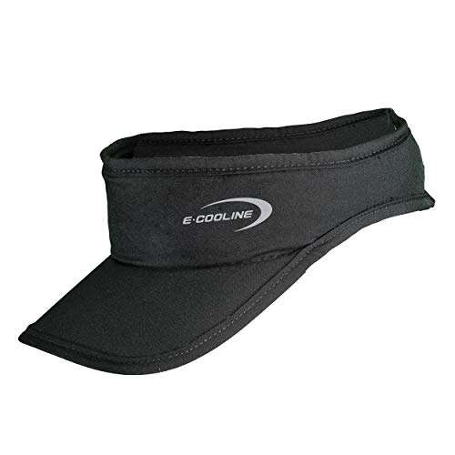 Powercool SX3 SunVisor - kühlender Sonnenschild (Schwarz, One Size) - Klimaanlage zum Anziehen