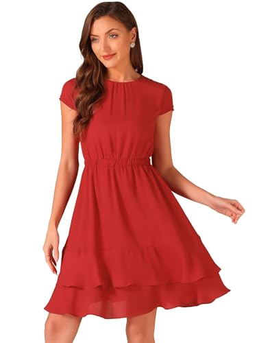 Robe midi fluide de bureau pour rester élégante sans repassage constant