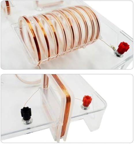 Solenoid Current Magnetic Field Demo Tool - Straight & Circular, Professional Physics Educational Equipment - 3
