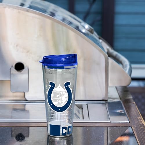 Image of Rico Industries NFL Football Double Wall Classic 16oz Or 20oz Tritan Tumbler W Lid