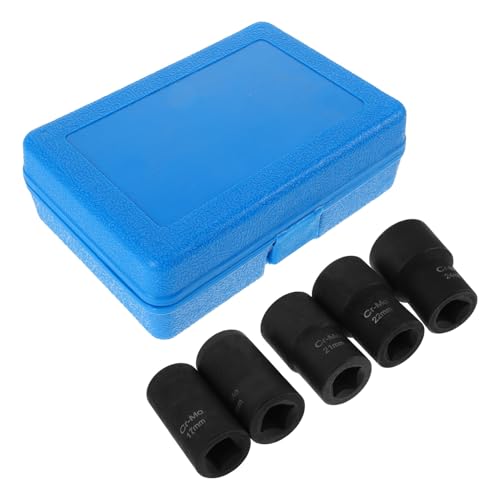 TEHAUX Extractores de Tuercas Antideslizantes para Reparación Automotriz Llaves de Impacto para Remover Pernos Dañados y Tornillos Redondeados Kit de Extracción Rápida para Taller y Uso