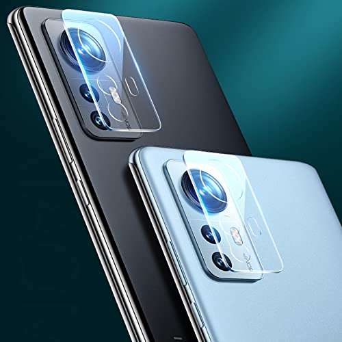 For Xiaomi 12 12X Pro Rear Back Camera Lens 9H Hardness Clear Tempered Glass Protector Protective Film Guard (For Xiaomi 12 (12X),5 Packs)