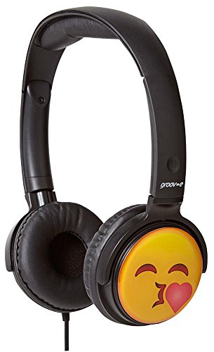 Groov-e-auricolari Earmoji Kids, Kissing Face