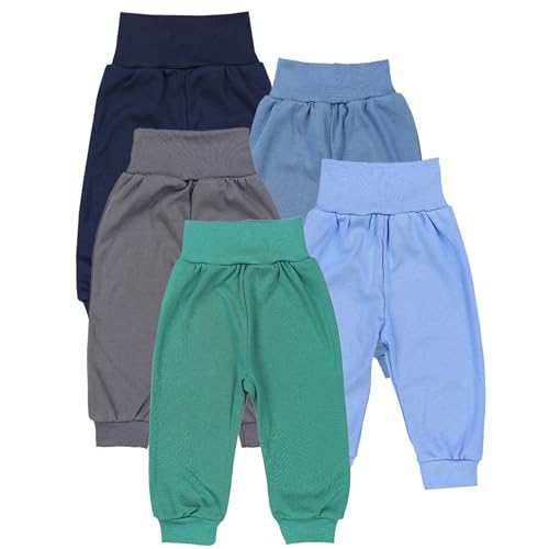TupTam Pumphose Baby 5er Pack Unisex - Bequeme Baby Hose für...