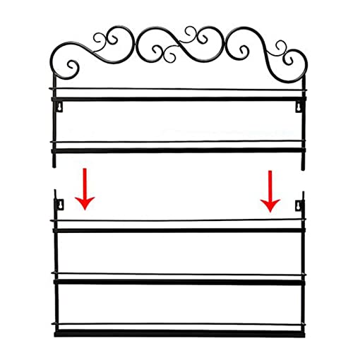 Rehomy Wand-Nagellack-Organizer, 5 Ebenen, Nagellack, Regal, für 100 Flaschen, Nagellack/ätherische Öle – Bild 3