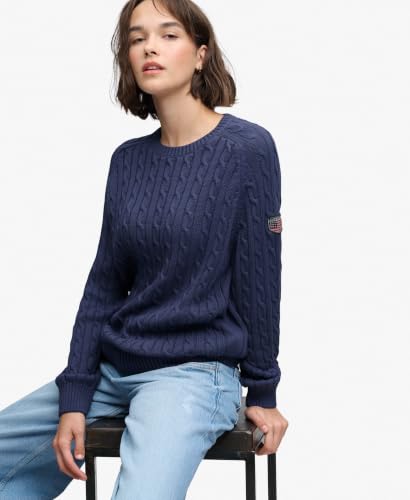 Superdry Slouchy Cable Sweater XL