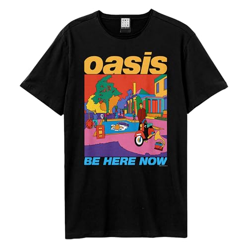 T-Shirt BE Here Now Amplified noir pour affirmer votre passion