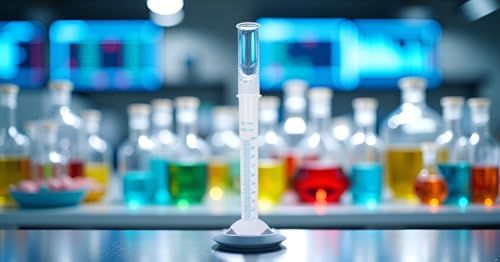 1Pc 100ml Plastic Graduated Cylinder, Transparent, Measuring Cylinder Set, Science Lab Cylinders, Labware - Thumbnail 5