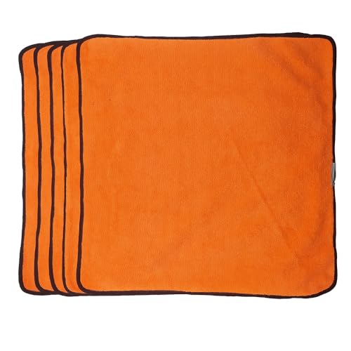 DAISHA LTD 5/10 Pcs Professional Microfiber Towels for Car,SUV,Truck,Boat,Scratch-Free,Highly Absorbent Drying Cloth.