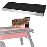 Simond Store Manual Log Splitter Wedge Attachment - 12 Inch L X 6 Inch W X 1 Inch Thick - Heavy Duty Wood Splitter Wedge for Wood Stove - Fireplace - Fire Pit - Kindling Fire Starter Logs