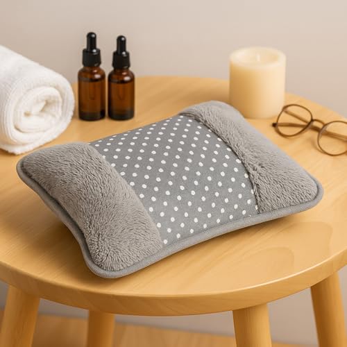 Image of Wuze Electric Pocket Hot Warm Water Heating Bag, 2 Hours Retention | Instant Pain Relief in Menstrual Cramps, Arthritis, Back Pain, Hot Water Bottle, Quick Charging
