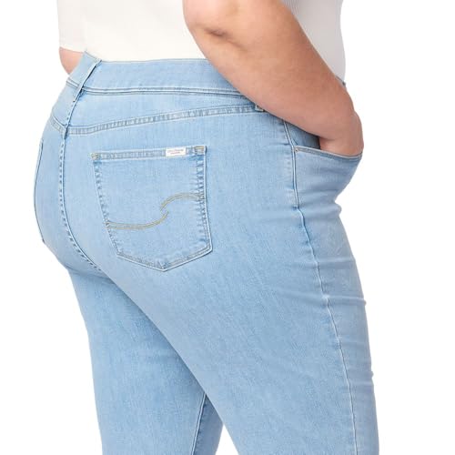 Levi Strauss Signature Gold Women's Totally Shaping Ultimate Pull-On Capri (Available in Plus), Cosmic Waves, 26 Plus - image 3