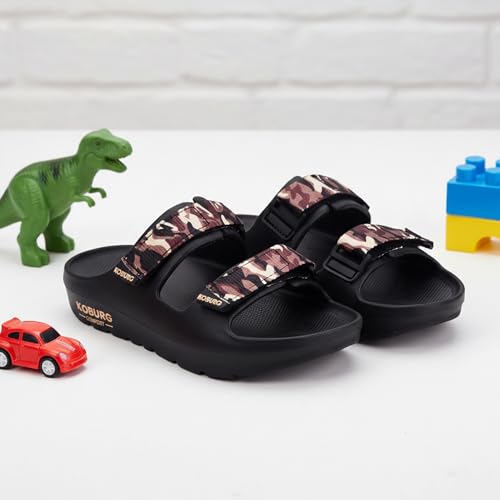 Image of KOBURG NexaLite Kids Sandals|Lightweight|EVA Upper & Sole | Grippy Sole|Flexible Comfort KS-114