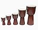 B.N.D TOP Drum Djembe is a Rope goat skin Covered Goblet African Drum Played by Hands West Africa style jembe for drums circle and more (6x12)