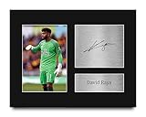 HWC Trading David Raya Brentford Gifts Printed Signed Autograph Picture for Football Fans and Supporters - US Letter Size