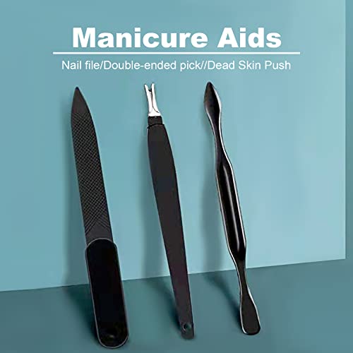 Tagliaunghie Pedicure Kit 12 pezzi per donne e