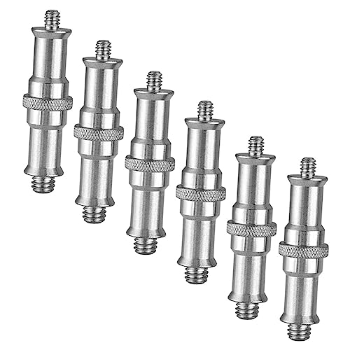 Adaptador de tornillo roscado UKCOCO de metal mecanizado para soportes de cámaras deportivas