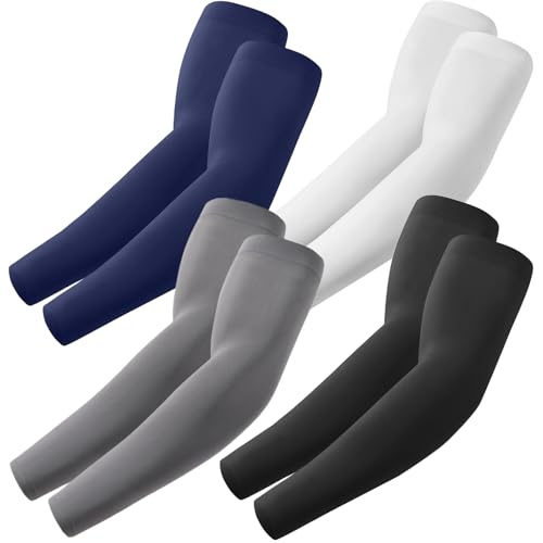 Image of ROXUN Arm Sleeves Cooling UV Sun Protection Sport Compression for Men Women | UPF50,Seamless cover arms,Tattoo-covering,Lightweight & breathable,daily wear,Outdoor work,Basketball Baseball,Mangas