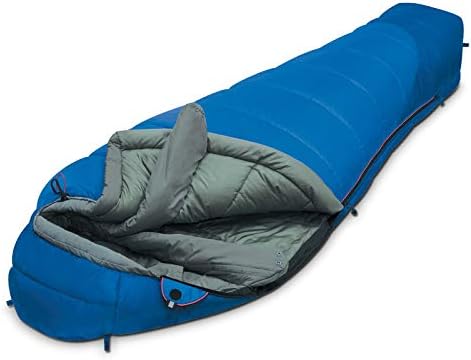 Alexika Mountain Scout Left Zip Sleeping Bag-Blue