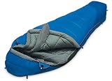 Alexika Unisex Jugend Mountain Scout Mumienschlafsack, blau, Right