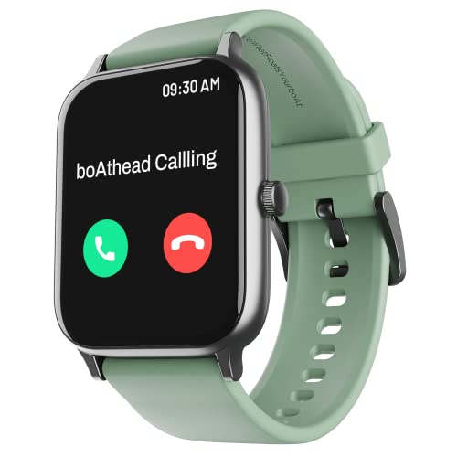 Image of Boat Xtend Pro Smart Watch w /Advanced Dedicated Bluetooth Calling Chip, Coins,Dial Pad, 1.78 AMOLED Display,ASAP (Fast) Charge,700+ Active Modes,Health Ecosystem(Sage Green)