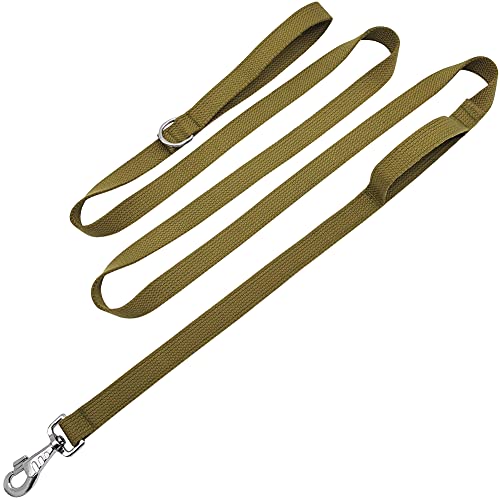 Hoanan 8ft Double Handle Traffic Dog Lead, Heavy Duty Tactic