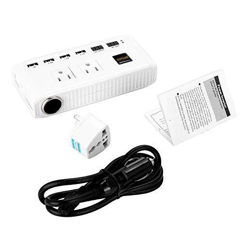 QKP 200W 4.8A Portable Light Volume And Reasonable Design Power Inverter 12V To 110V - Quarkscm