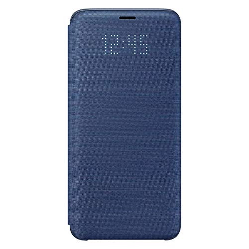 Samsung EF-NG960PLEGWW étui folio LED View Cover Galaxy S9 bleu de qualité