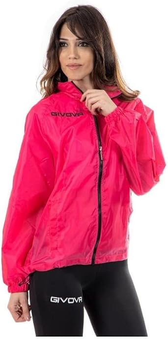 Givova Men's Standard Rain Jacket, Fuxia, X-Large