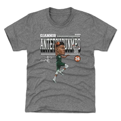 500 LEVEL Giannis Antetokounmpo Youth Shirt - Giannis Antetokounmpo Cartoon