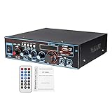 ★ Integrierter MP3-Player mit Infrarot-Fernbedienung Empfangsfunktion. Integrierte Bluetooth-Empfangsfunktion ..