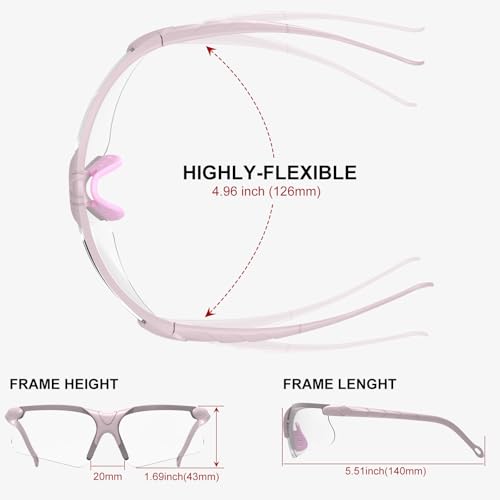 Image of xaegistac Shooting Glasses with Case-Safety Glasses Anti Fog
