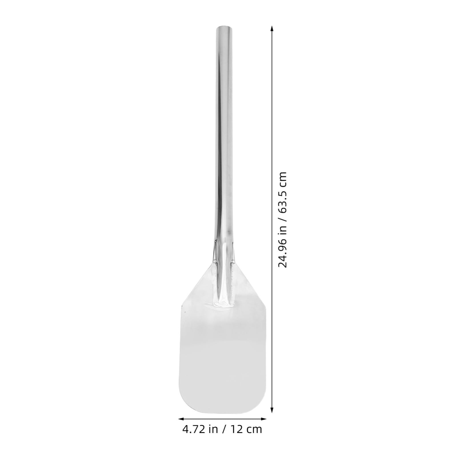 Paleta Mezcladora de Acero Inoxidable de Mango Largo 24 Pulgadas