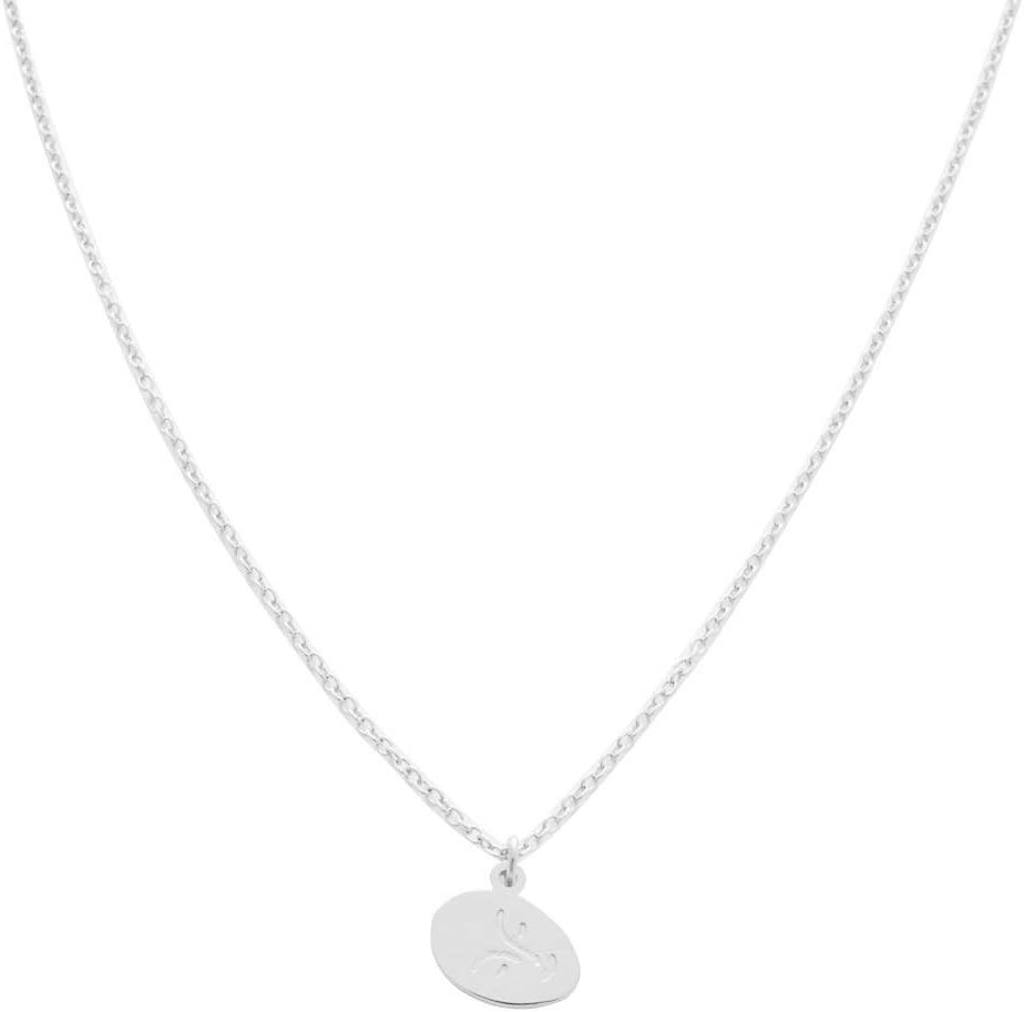 Honeycat Magic Charm Face Grace Necklace in Gold, Rose Gold, or Silver | Minimalist, Delicate Jewelry