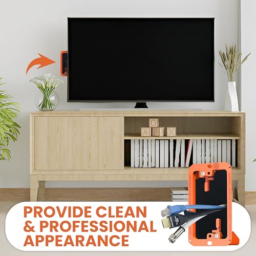 image for BWP Low Voltage Mounting Bracket 1 Gang, 5 Pack for Single Gang Wall P