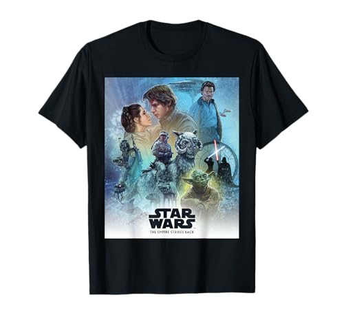 Star Wars Celebration Mural Empire Strikes Back Logo T-Shirt T-Shirt