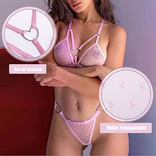 Descubre la mejor manicura y pedicura de LugoPulsa aqui 👈🏼 y pide cita Conjuntos-Lenceria-Sexy-Malla-Transparente-MujerRopa-Interior-Babydoll-Caliente2-Piezas-Sujetador-y-Bragas-TangaBikini-Slips-Estampado-Leopardo-Corazon-Traje-Picardias-Dormir-Fiesta-Halloween