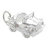 automobile bebra fahrzeuge Sterling Silber 925 Auto Sterlingsilber Charm .925 x 1 Autos Automobil Fahrzeug Anhänger ec1007