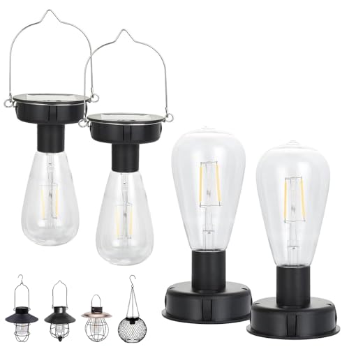Ampoule solaire à suspendre pour jardin ZMCVOE : illuminez vos soirées d'été en terrasse