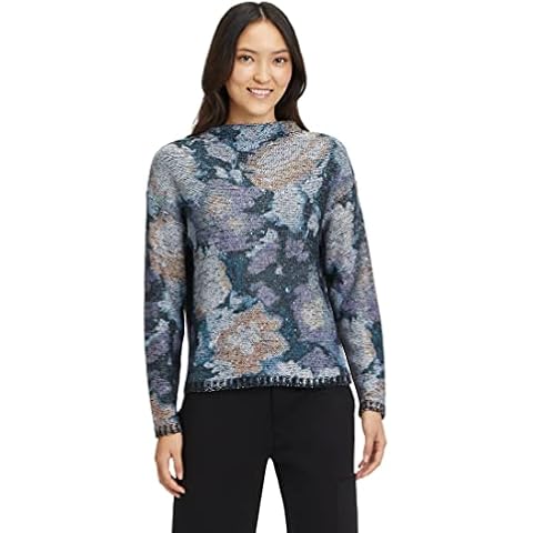 Betty Barclay Women's 5740/1164 Sweater, Black/Grey, 16 Cover