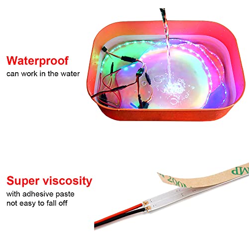 Elechawk WING-LED-RGB Light Strip For Rc Fixed Wing Airplane Flying Wing Plane Ar Wing Drone Model Car Truck thumb #2