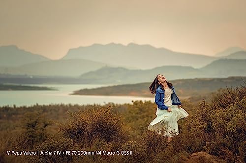 Sony SEL70200G2 - 70-200mm F4 G Telezoom f&uuml;r Vollformat & APS-C (leicht, E-Mount, ideal f&uuml;r Natur, Sport & Portr&auml;ts, kompatibel mit A7-Serie, ZV-E10, A6400, A6700)