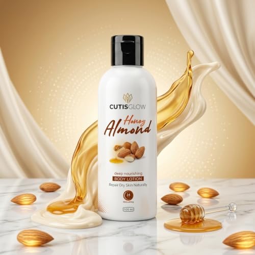 Image of Honey Almond Body lotion with 24 hr nourishment