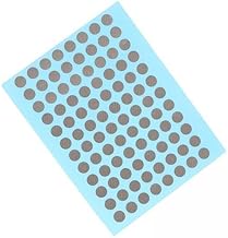 Ronyme 5x 88 Pièces de Boutons Conducteurs à Points Conducteurs, Ronds de Remplacement, 6mm, Réparation de Boutons de Télécommande pour Réparation de Clavier