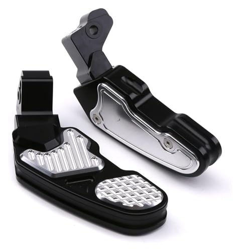 用 PCX125 用 PCX150 用 PCX150L リアペダルシート バイク改造 適合フットペグ バイク フットレスト(Red)