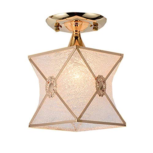 Lustre léger style Europe pour table de chevet et plafond de chambre à coucher