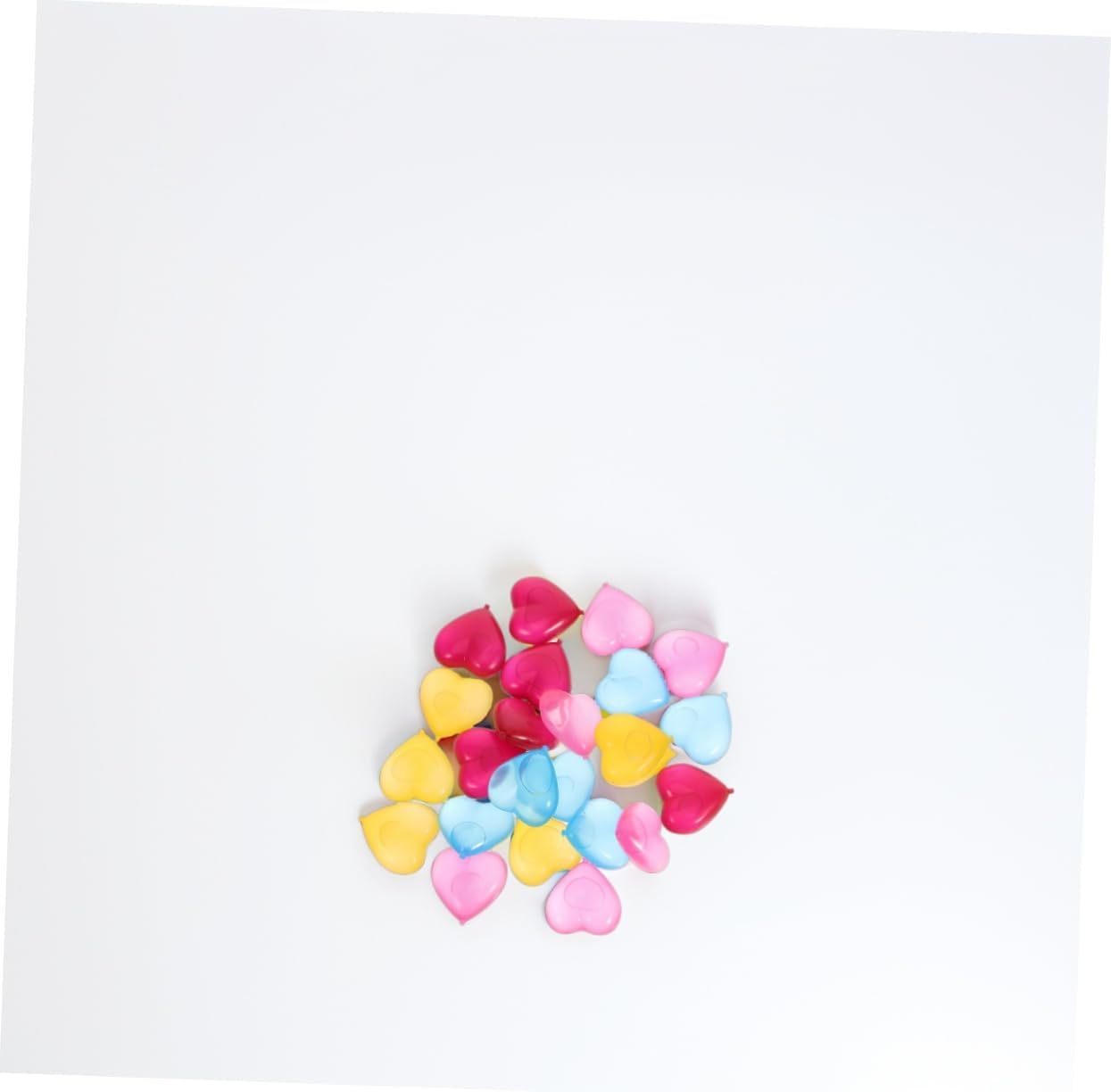 96pcs Reusable Plastic Clear Non-diluting for Drinks Coolers and Lunch Bags Decorative Fake for Parties and Picnics