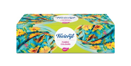 Pidilite Fevicryl Fabric Colour Kit- 20ml for Fabric Painting (10 X 20ml) - Free Creative Stencil(1U) and Luggage tag(2U)
