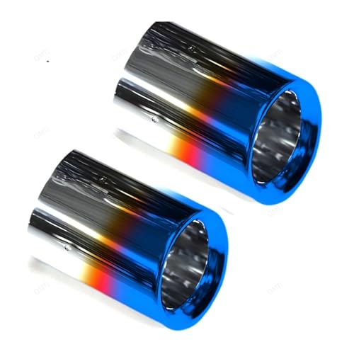 Accessoires de voiture embout échappement bleu pour sublimer votre BMW X3 G01 en ville