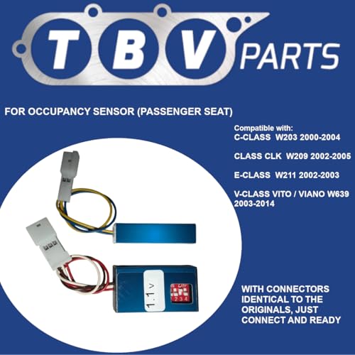 TBVPARTS Diagnose-Hilfswerkzeug – Belegungssensor für Beifahrersitz, kompatibel mit W203 (2000-2004) W209 (2002-2005) W211(2002-2003) W639(2003-2014)